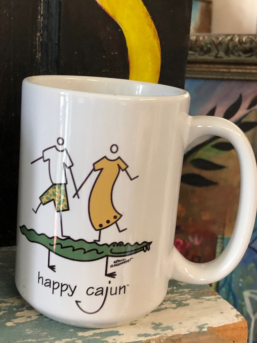 Happy Cajun mugs