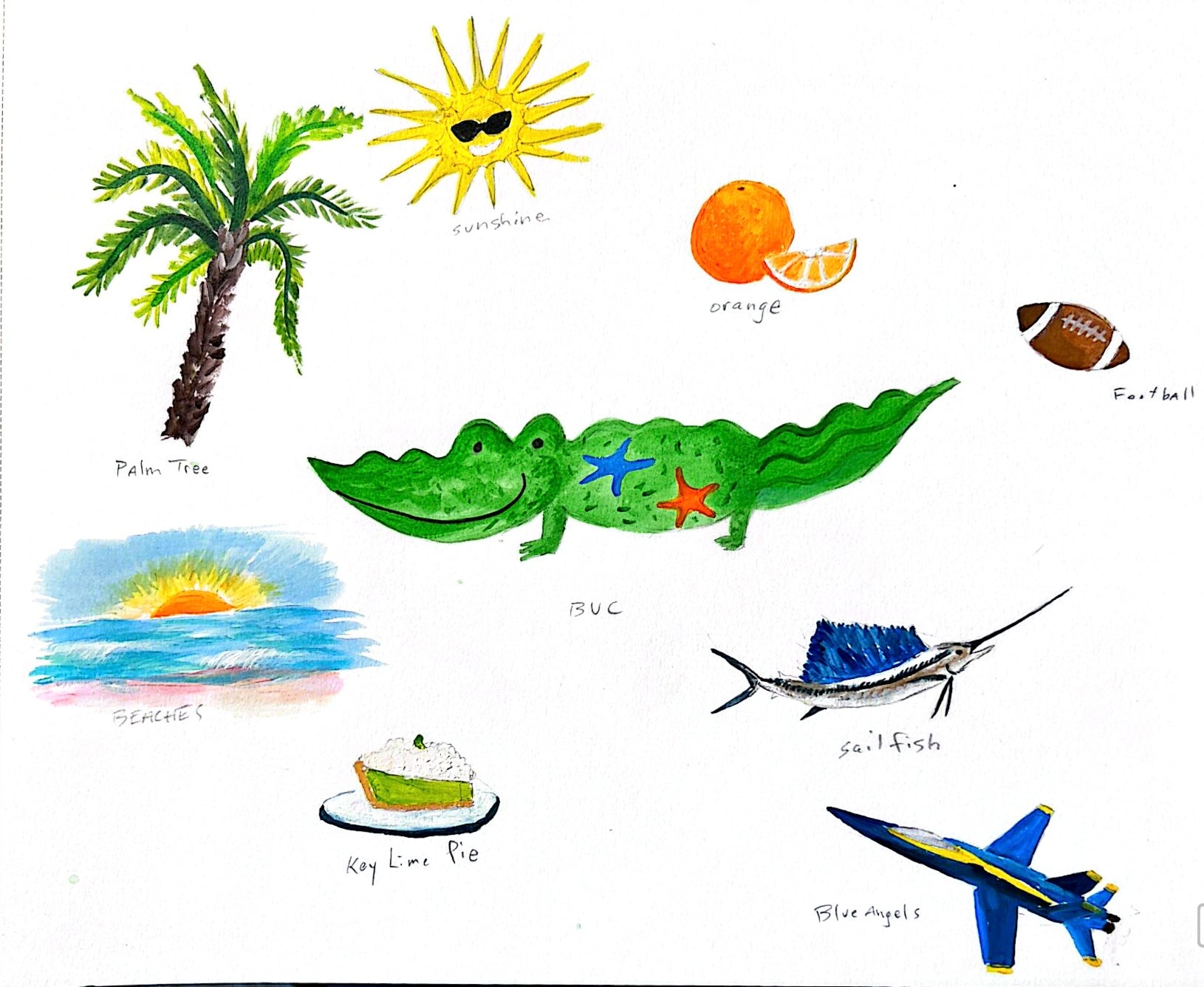 I Know My Florida Colors